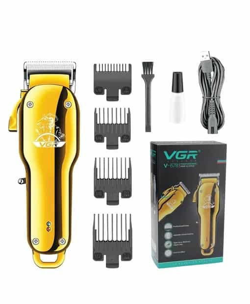 VGR – Rasoio clipper V-678 Gold