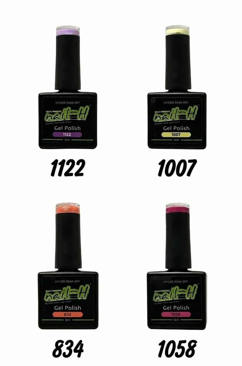 Nail-H – Kit Kyoto Spring Collection Smalti Semipermanenti 4 x 12 ml