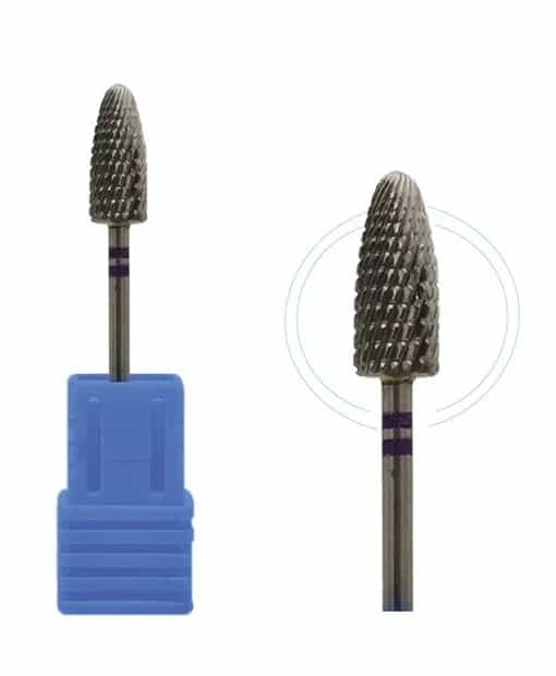Punta Fresa Fiamma Media Arcobaleno 3/32″