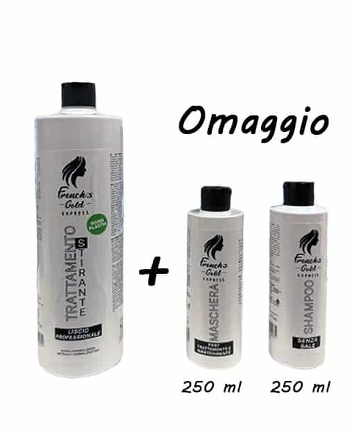 French’s Gold – Trattamento Stirante nanoplastia 1000 ml + omaggio