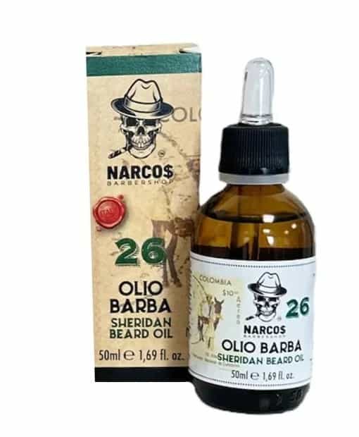 Narco$ – 26 Sheridan Beard Oil OLIO CURA BARBA 50ml
