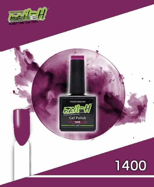Nail-H – Smalto Semipermanente n° 1400 Borgogna 12 ml