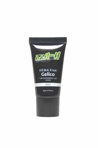 Nail-H – Gelico Hema free n°001 Bianco gesso 30g