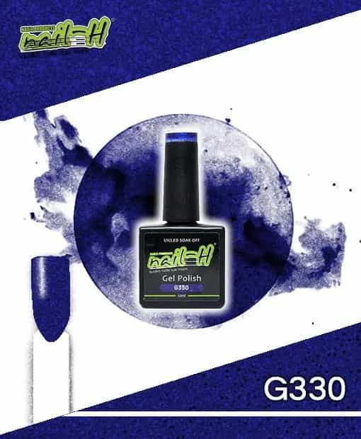 Nail-H – Smalto Semipermanente n° G330 Bli Zaffiro Brillante 12 ml