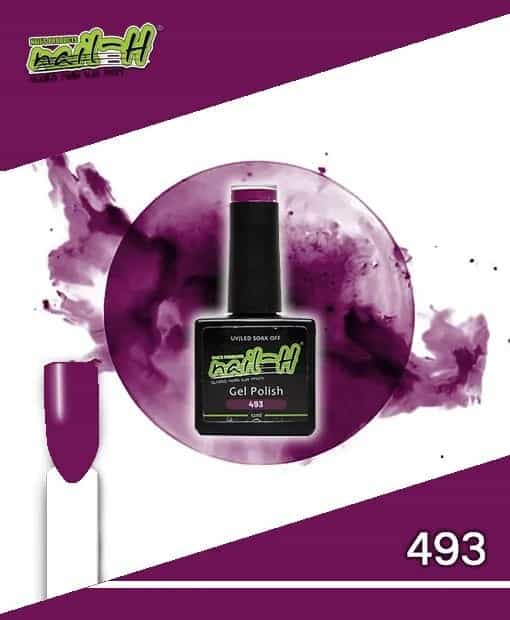 Nail-H – Smalto Semipermanente n° 493 Ametista Profonda 12 ml