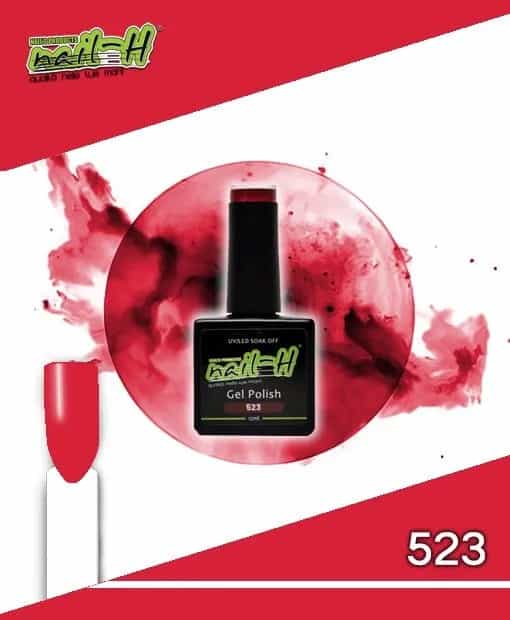 Nail-H – Smalto Semipermanente n° 523 Rosso Imperiale 12 ml