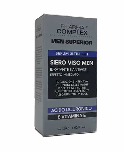 Pharma Complex – SIERO VISO MEN IDRATANTE E ANTIAGE 30ml