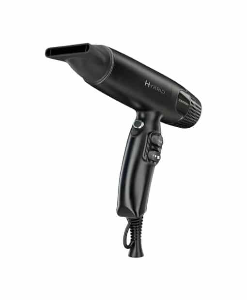 Gamma più – Hybrid Asciugacapelli professionale Nero
