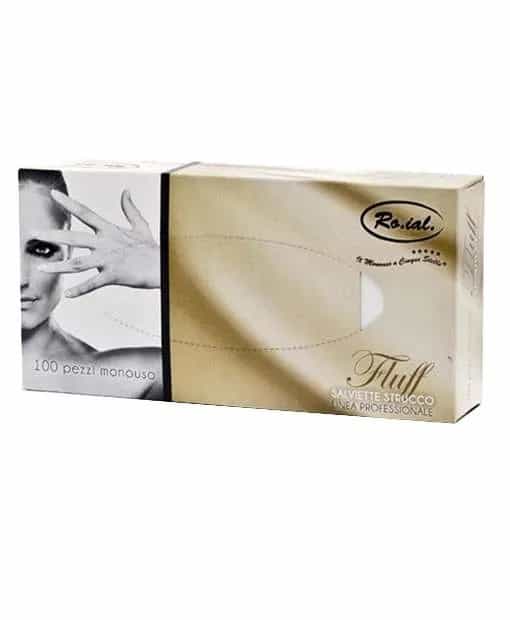 Roial – Salviette strucco Fluff 100 pezzi