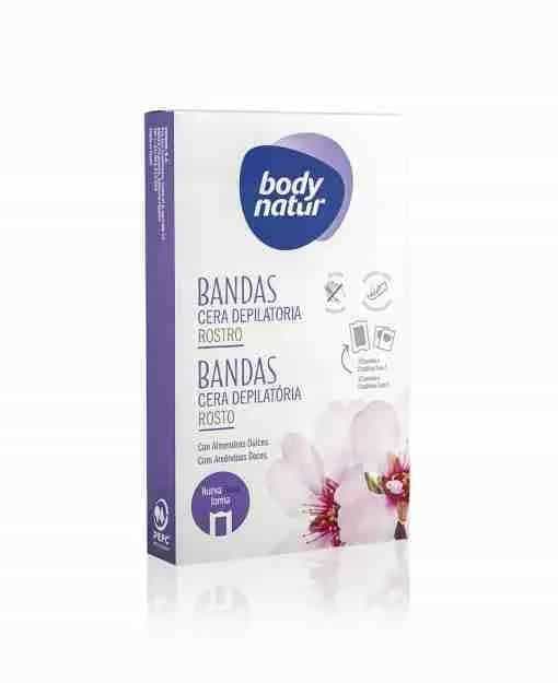 Body Natur – Fasce epilatorie speciali viso Camomila 12 fasce + 2 salviettine