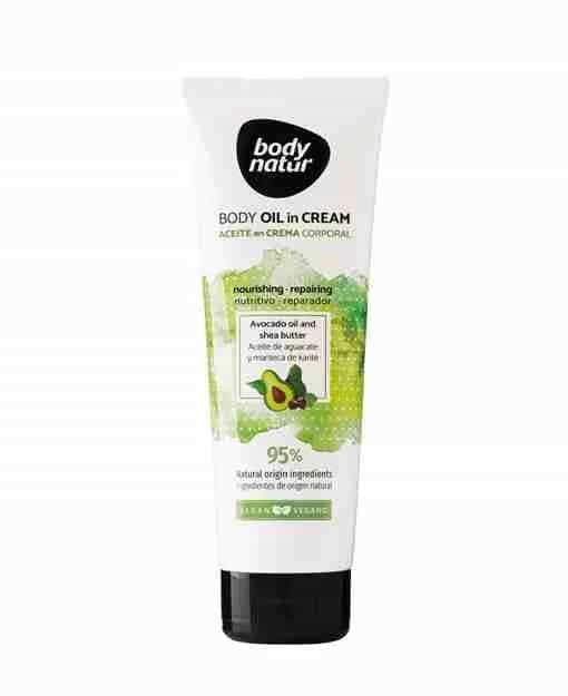 Body Natur – Olio Crema Corpo Avocado e Burro di Karitè 250 ml