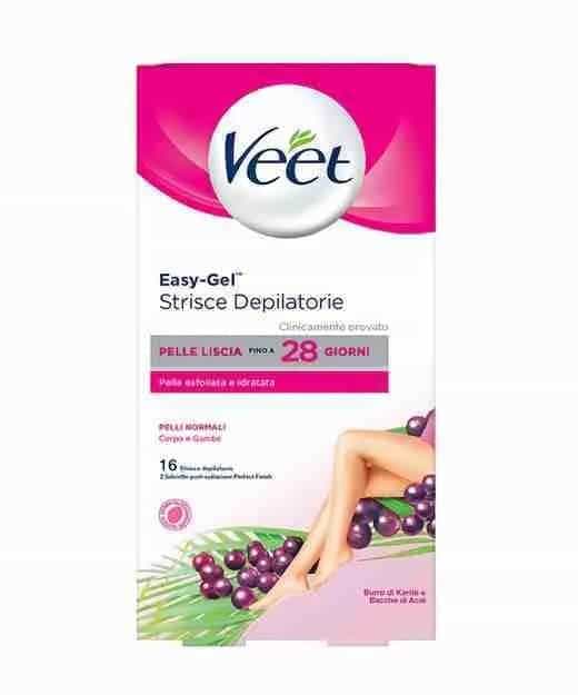 Veet – Strisce Corpo Pelli Normali 16 pz