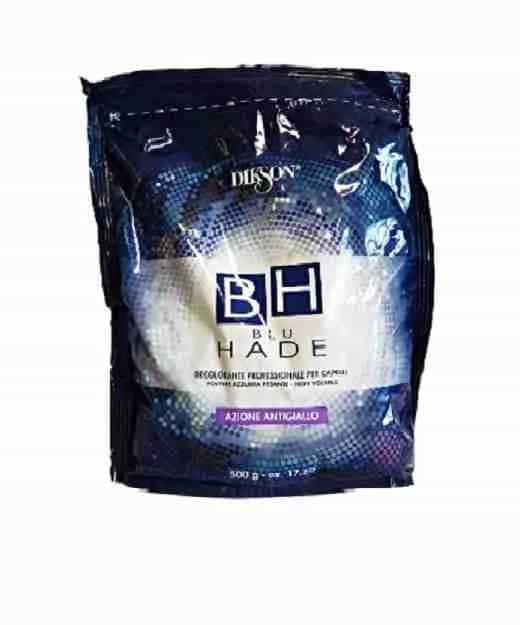 Decolorante professionale in polvere antigiallo/azzurro BH BLU HADE busta 500gr