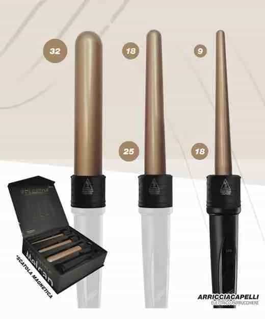 Melcap – Wave Gold Style Ferro Arricciacapelli