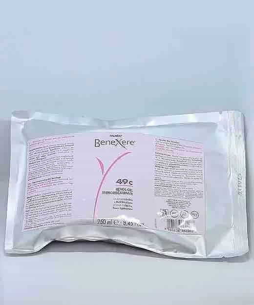 Beneexere Busta con 2 Bende Gel Termoriscaldanti 49 C ( Busta Monouso)